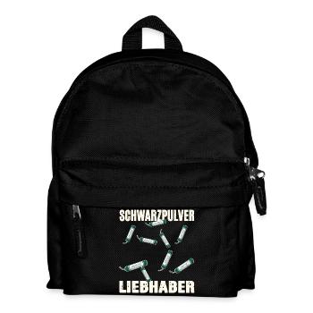 Amant de la poudre noire - Sac à dos Enfant - noir - Devant