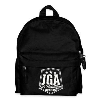 Bachelor Party 2026 Bachelor Party The Groom - Kids' Backpack - black - Front
