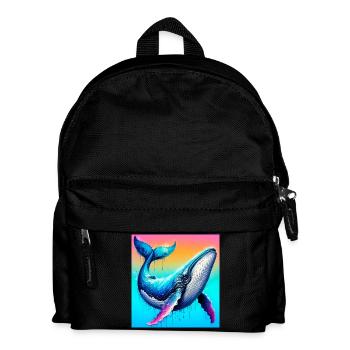 Wal - Kinder Rucksack - Schwarz - Vorne