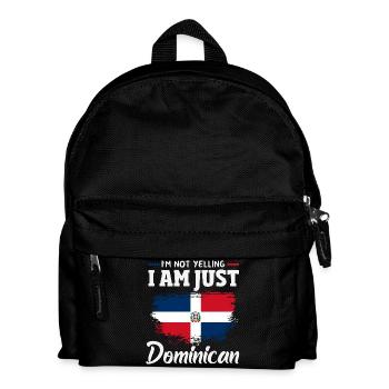 Drapeau de la République dominicaine Dom Rep Pride - Sac à dos Enfant - noir - Devant