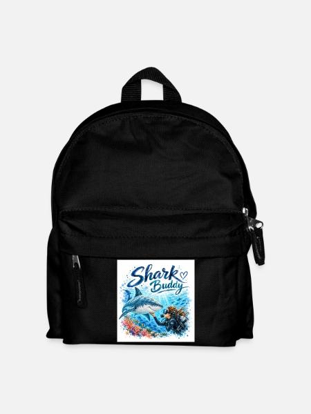 Shark Buddy Underwater Friend - Kids' Backpack - black