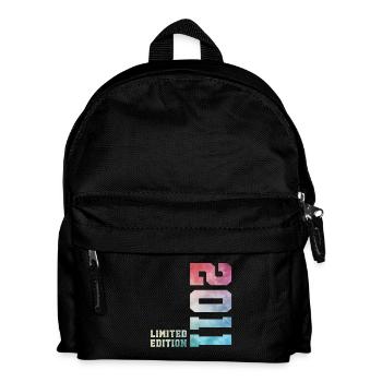 15. Geburtstag Limited Edition 2011– Jahrgang 2011 - Kinder Rucksack - Schwarz - Vorne