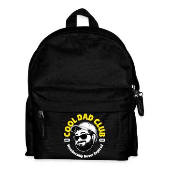 Cool Dad Club Dad Gift Father's Day Family - Kids' Backpack - black - Front