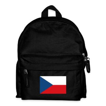 Tschechische Republik - Kinder Rucksack - Schwarz - Vorne