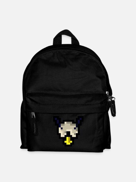 Pixel Hund - Kinder Rucksack - Schwarz