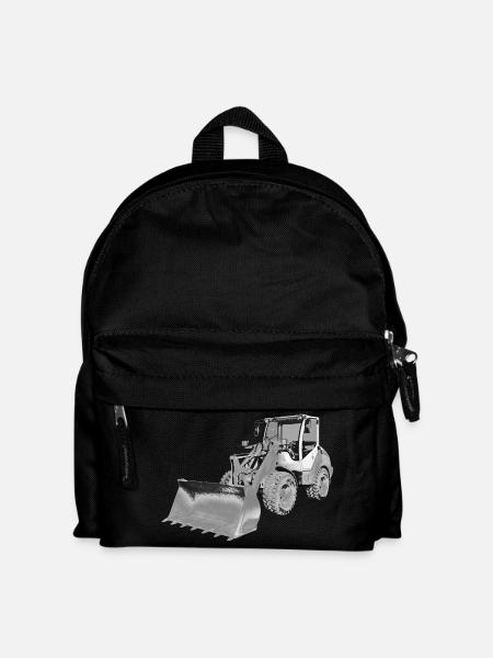 Radlader - Kinder Rucksack - Schwarz