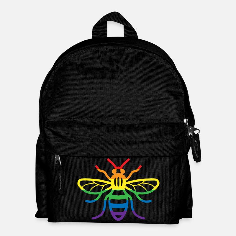 Gay Pride Bee - Sac à dos Enfant - noir