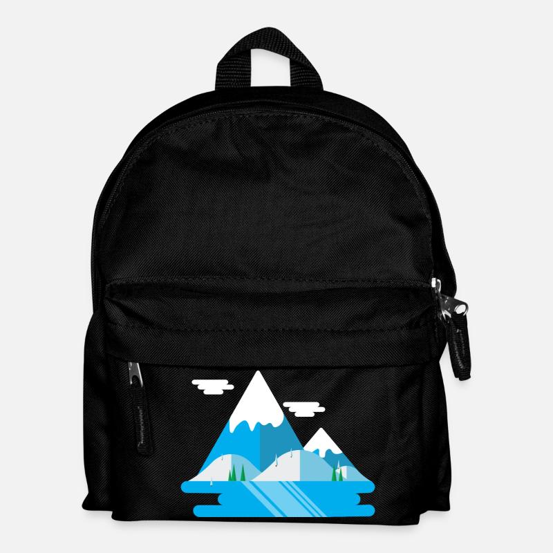 berg - Kinder Rucksack - Schwarz