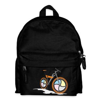 montagne vélo vélo VTT cycliste vélo - Sac à dos Enfant - noir - Devant