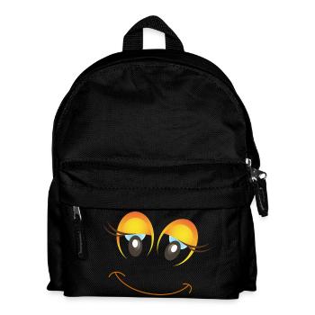 Enthousiaste idée cadeau femme Smiley - Sac à dos Enfant - noir - Devant