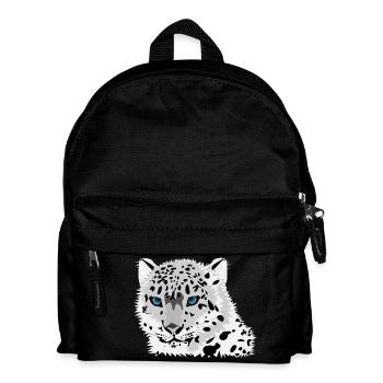 Leopard Cat - Kids' Backpack - black - Front