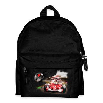 A fond la Caisse F1! - Sac à dos Enfant - noir - Devant