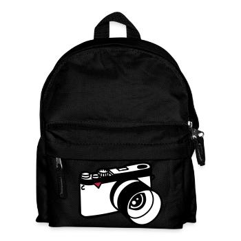 Camera - Kids' Backpack - black - Front
