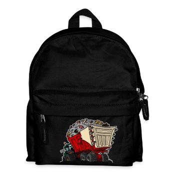 0956 cart RUIN - Kids' Backpack - black - Front