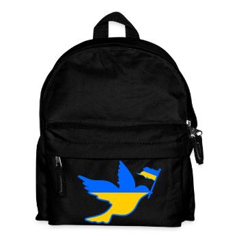 Ukraine - Kids' Backpack - black - Front