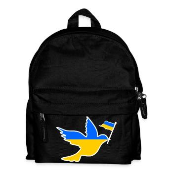 Ukraine - Kids' Backpack - black - Front