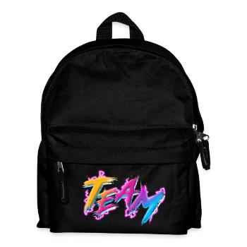 Team - Kids' Backpack - black - Front