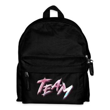 Team - Kinder Rucksack - Schwarz - Vorne