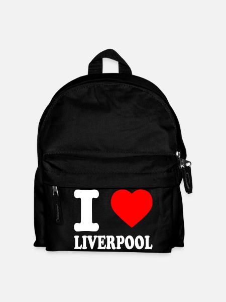 Liverpool - Kinder Rucksack - Schwarz