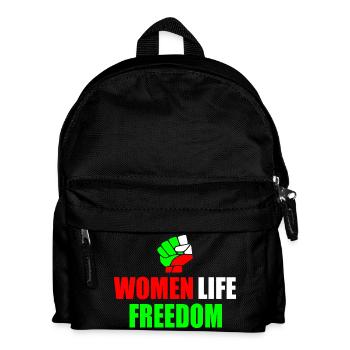 Women life freedom iran - Kinder Rucksack - Schwarz - Vorne