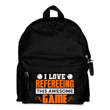 Basketball Referees - Kids' Backpack - black - Front