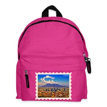 Napoli Skyline Vesuvio - Kinder Rucksack - Fuchsia - Vorne