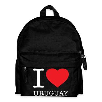 I LOVE URUGUAY - Kids' Backpack - black - Front