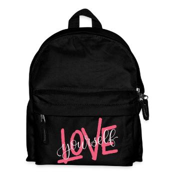Aime toi toi-même - Sac à dos Enfant - noir - Devant
