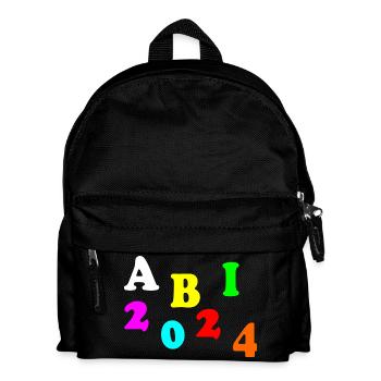 Abi 2024 - Kinder Rucksack - Schwarz - Vorne