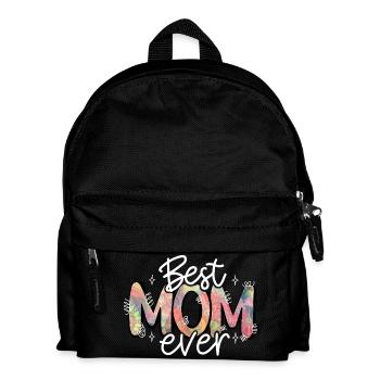 Cadeau Fête des Mères Amour Maman Meilleure Maman Jamais - Sac à dos Enfant - noir - Devant