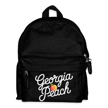 Georgia Peach Script Logo - Sac à dos Enfant - noir - Devant