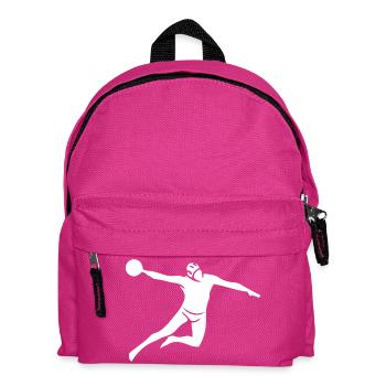 Wasserball Powerwurf - Kinder Rucksack - Fuchsia - Vorne