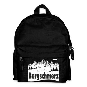 Mountain pain - Kids' Backpack - black - Front