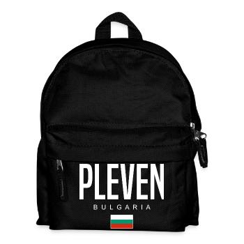 Pleven Bulgarien - Kinder Rucksack - Schwarz - Vorne