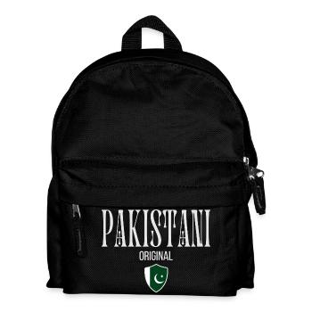 Original from Pakistan, I love Pakistan - Kids' Backpack - black - Front