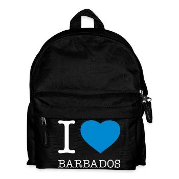 I love Barbados - Kids' Backpack - black - Front