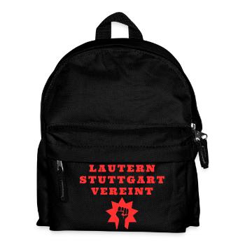 Kaiserslautern and Stuttgart united - Kids' Backpack - black - Front