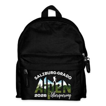 Traversée des Alpes 2026 Salzbourg Grado Randonnée - Sac à dos Enfant - noir - Devant
