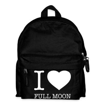 J’adore Pleine lune Vollmond - Sac à dos Enfant - noir - Devant