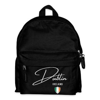 Dublin Ireland, elegant design Dublin - Kids' Backpack - black - Front