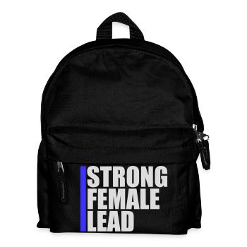 Strong Female Lead Feminism Empowerment Women - Kids' Backpack - black - Front