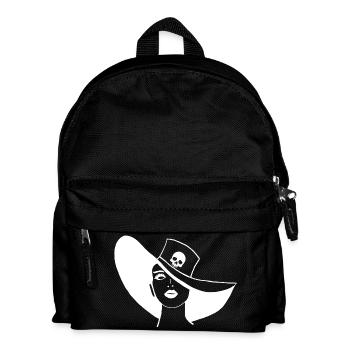 Der Geist mit dem Hut - Kinder Rucksack - Schwarz - Vorne
