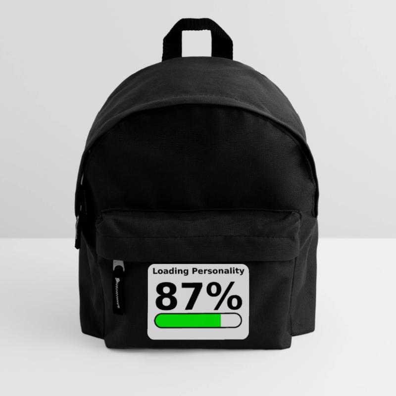 Loading Personality 87% – Nerdy Statement Tee Kinder Rucksack