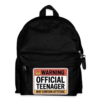 Adolescent officiel - Sac à dos Enfant - noir - Devant