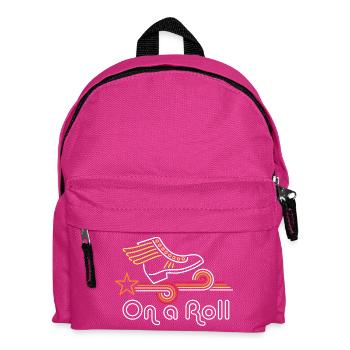 Im Flow - Kinder Rucksack - Fuchsia - Vorne