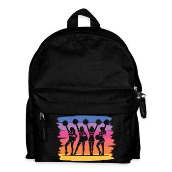 Cheerleader Cheer Mom Cheerleading - Kids' Backpack - black - Front