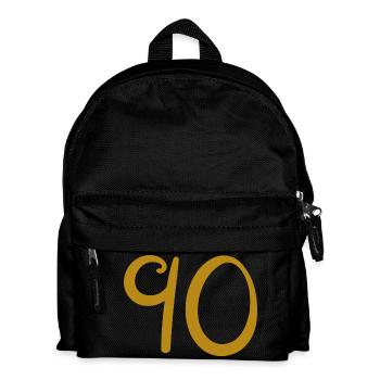 90 - Kids' Backpack - black - Front