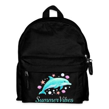 Ambiance estivale - Sac à dos Enfant - noir - Devant