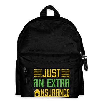 Insurance Agent Just An Extra Funny Insurance - Kids' Backpack - black - Front
