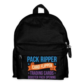 Pack Ripper Card Flipper Trading Cards Booster - Kids' Backpack - black - Front